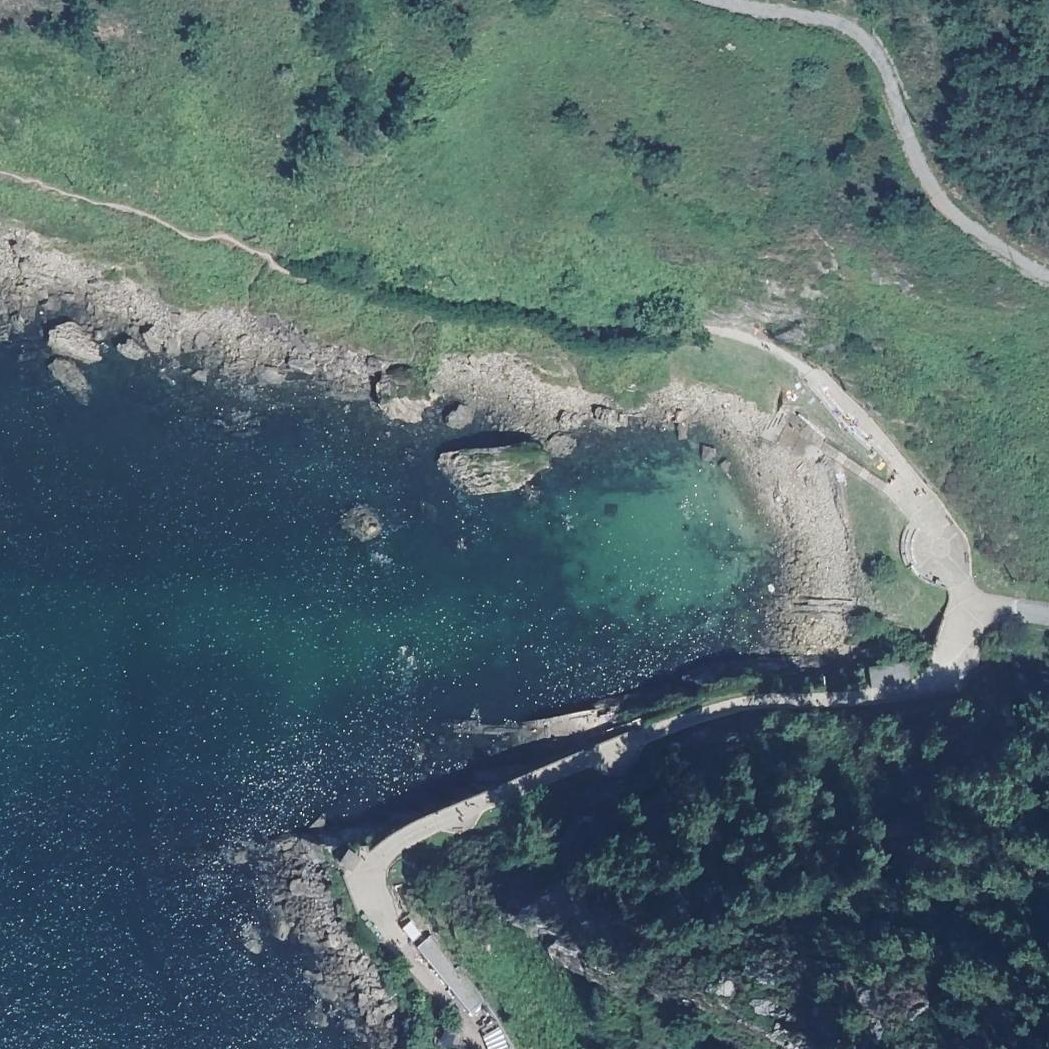 Aerial map of Playa de Kalaburtza