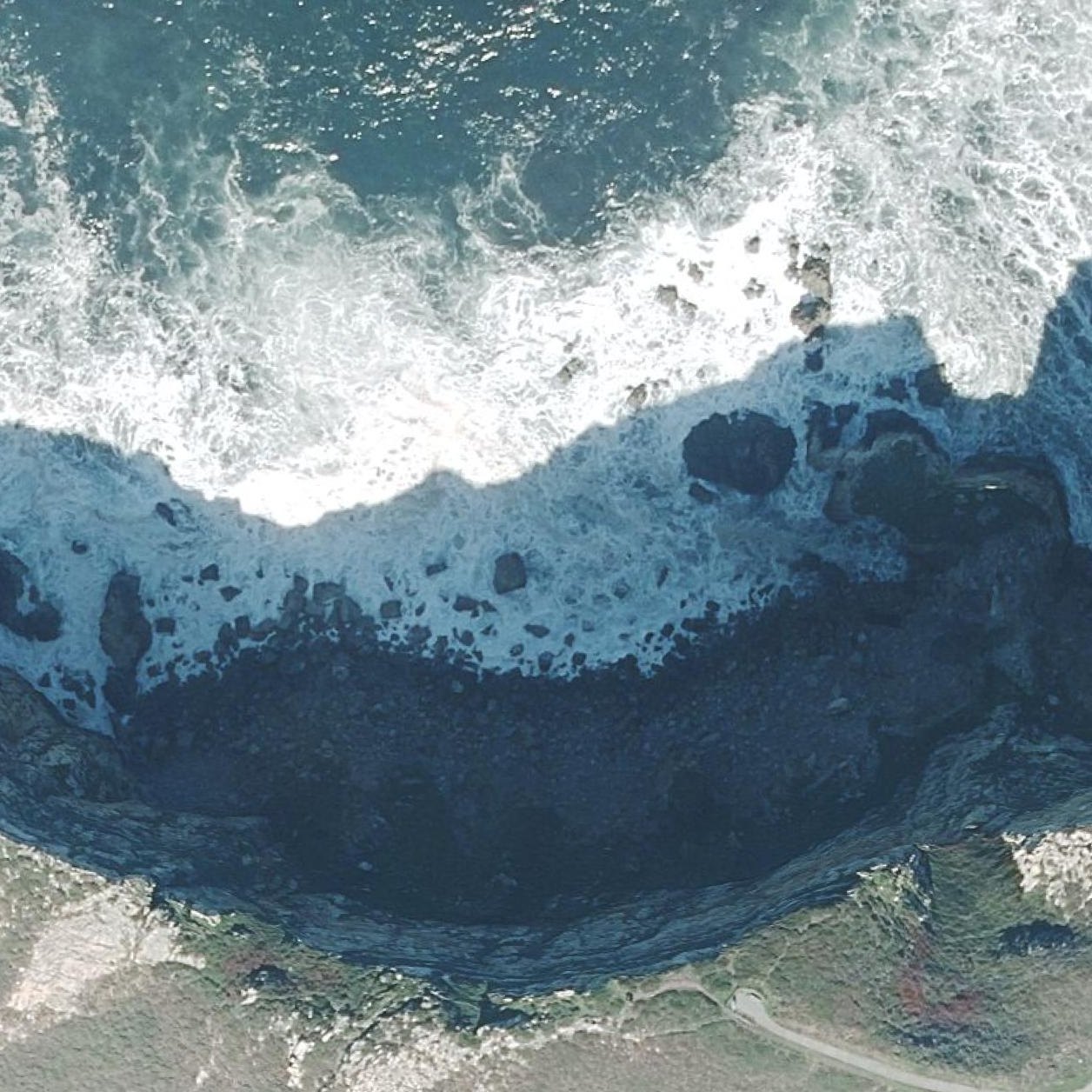 Aerial map of Playa de la Barca
