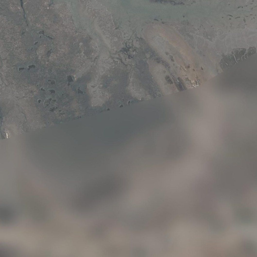 Aerial map of Playa de la Casería