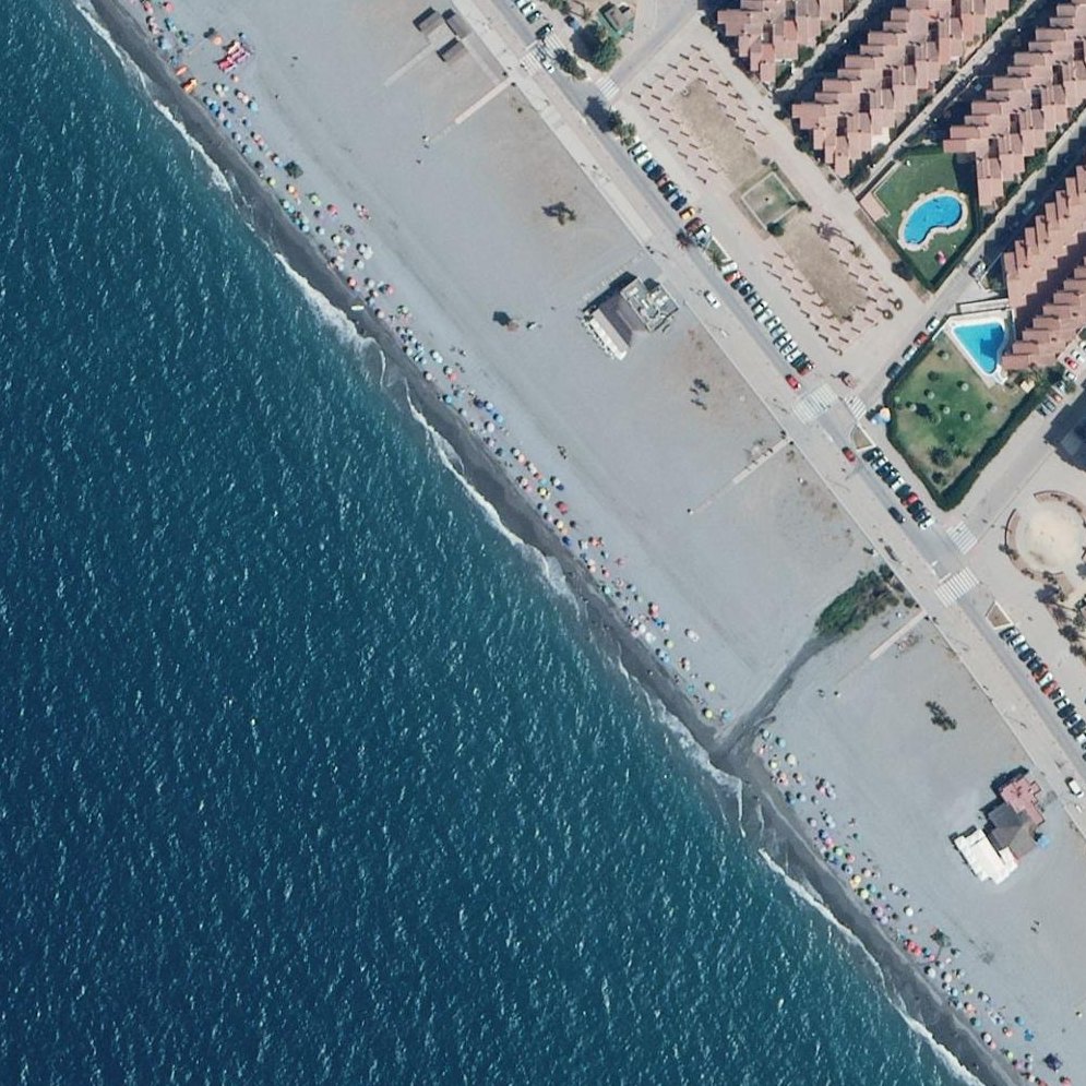 Aerial map of Playa de la Charca/Salomar