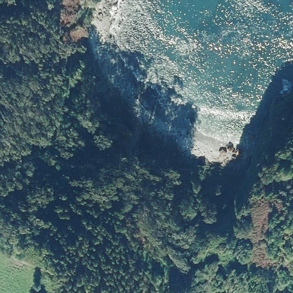 Aerial map of Playa de la Conchiquina