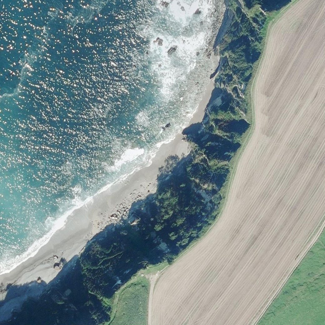 Aerial map of Playa de la Estaca