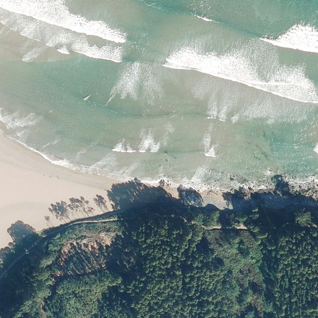 Aerial map of Playa de La Griega