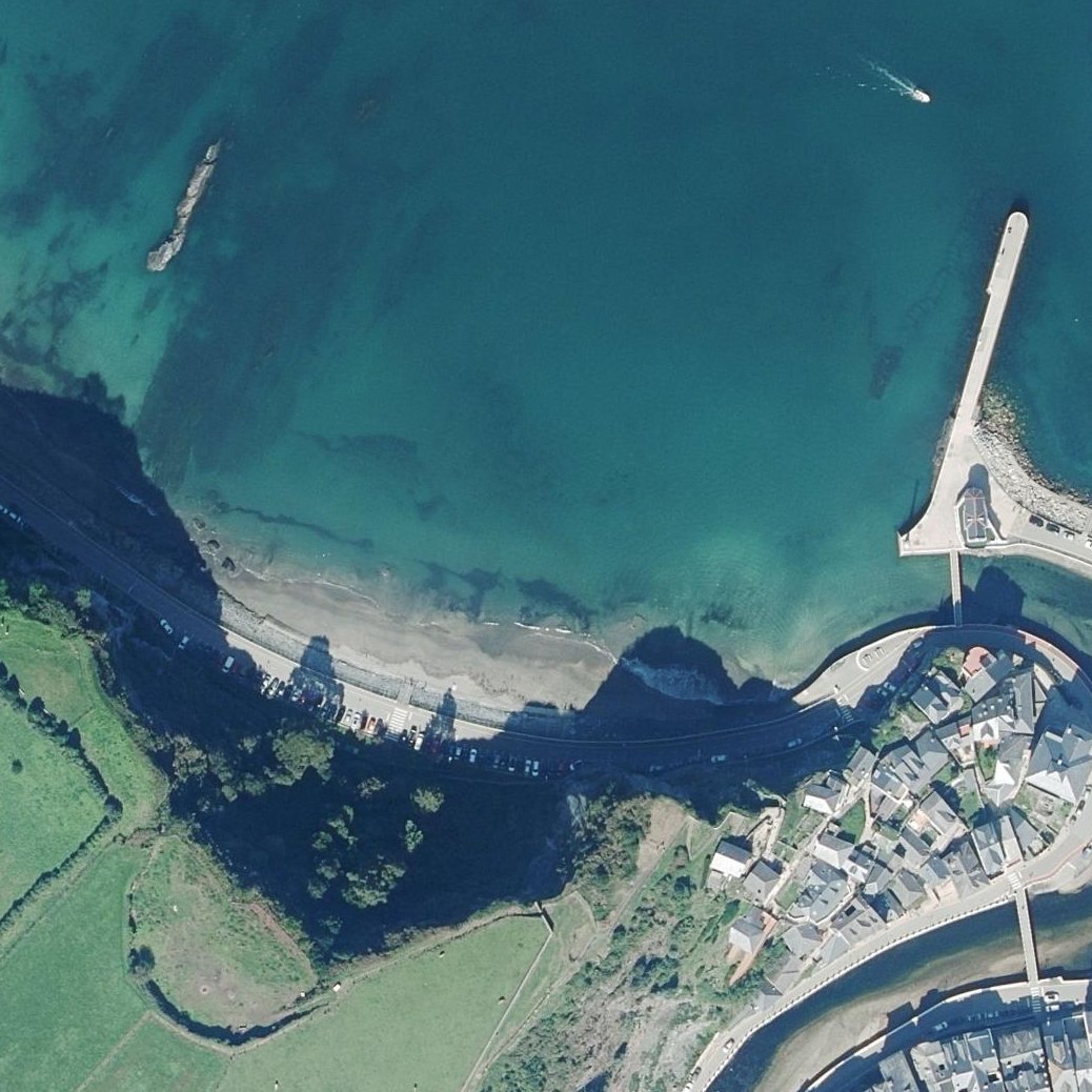 Aerial map of Playa de la Mar Chica