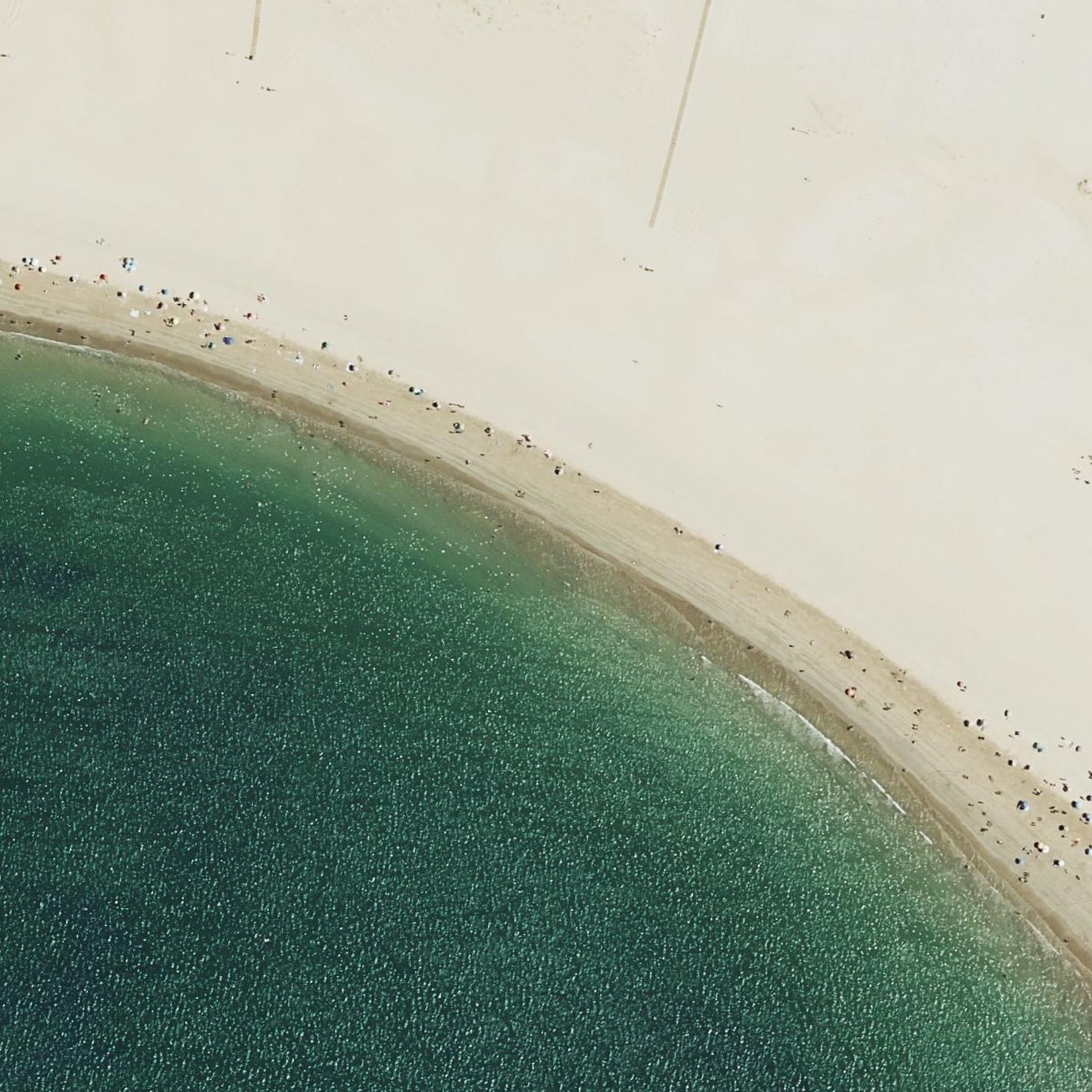 Aerial map of Playa De La Puntilla