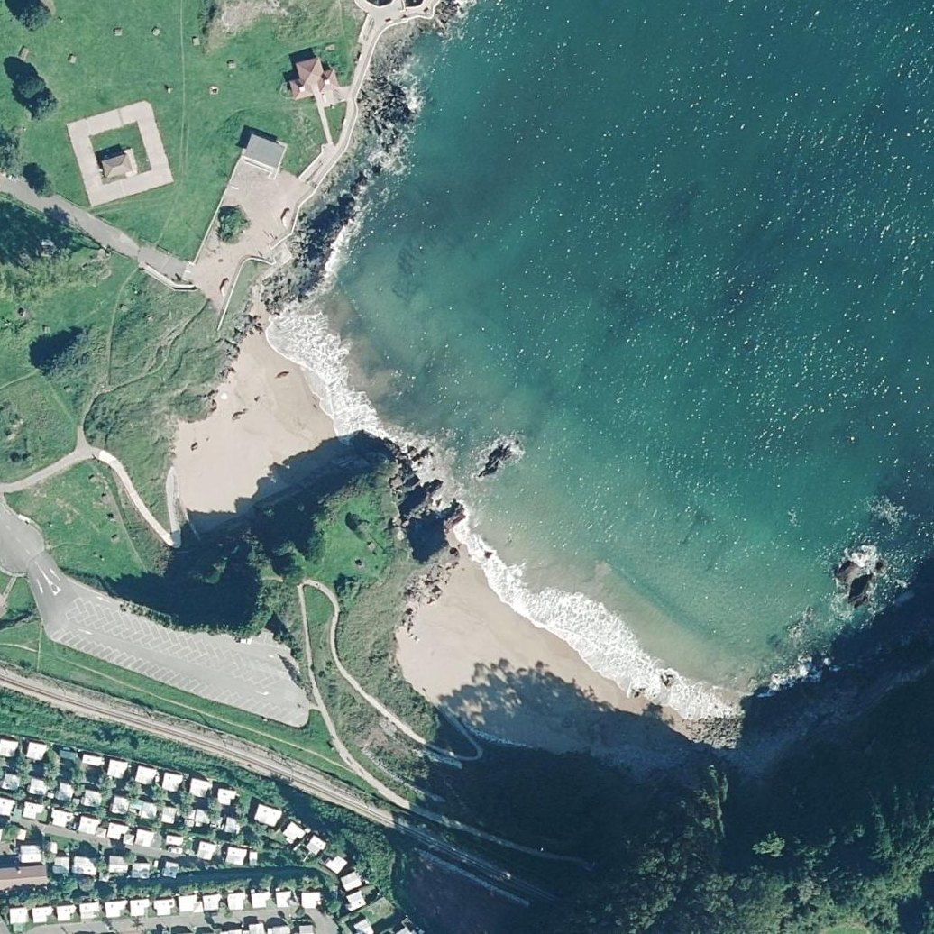 Aerial map of Playa de Madrebona