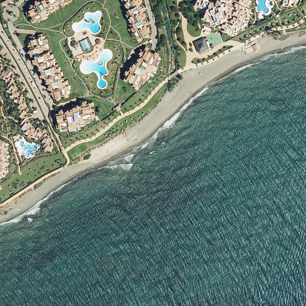 Aerial map of Playa de Punta Plata