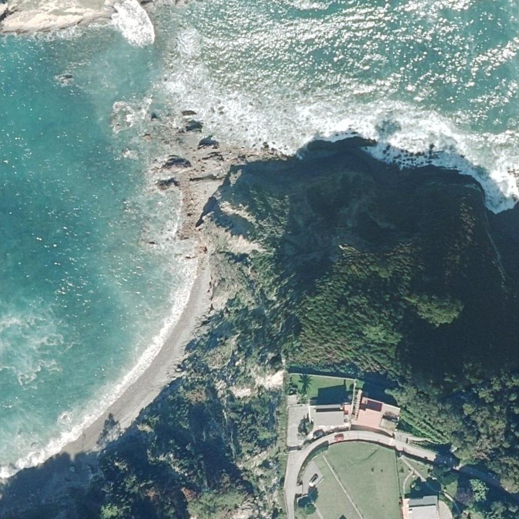 Aerial map of Playa de Salencia