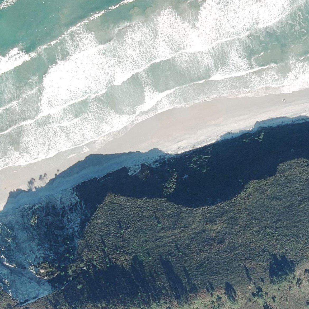 Aerial map of Playa de San Antolin