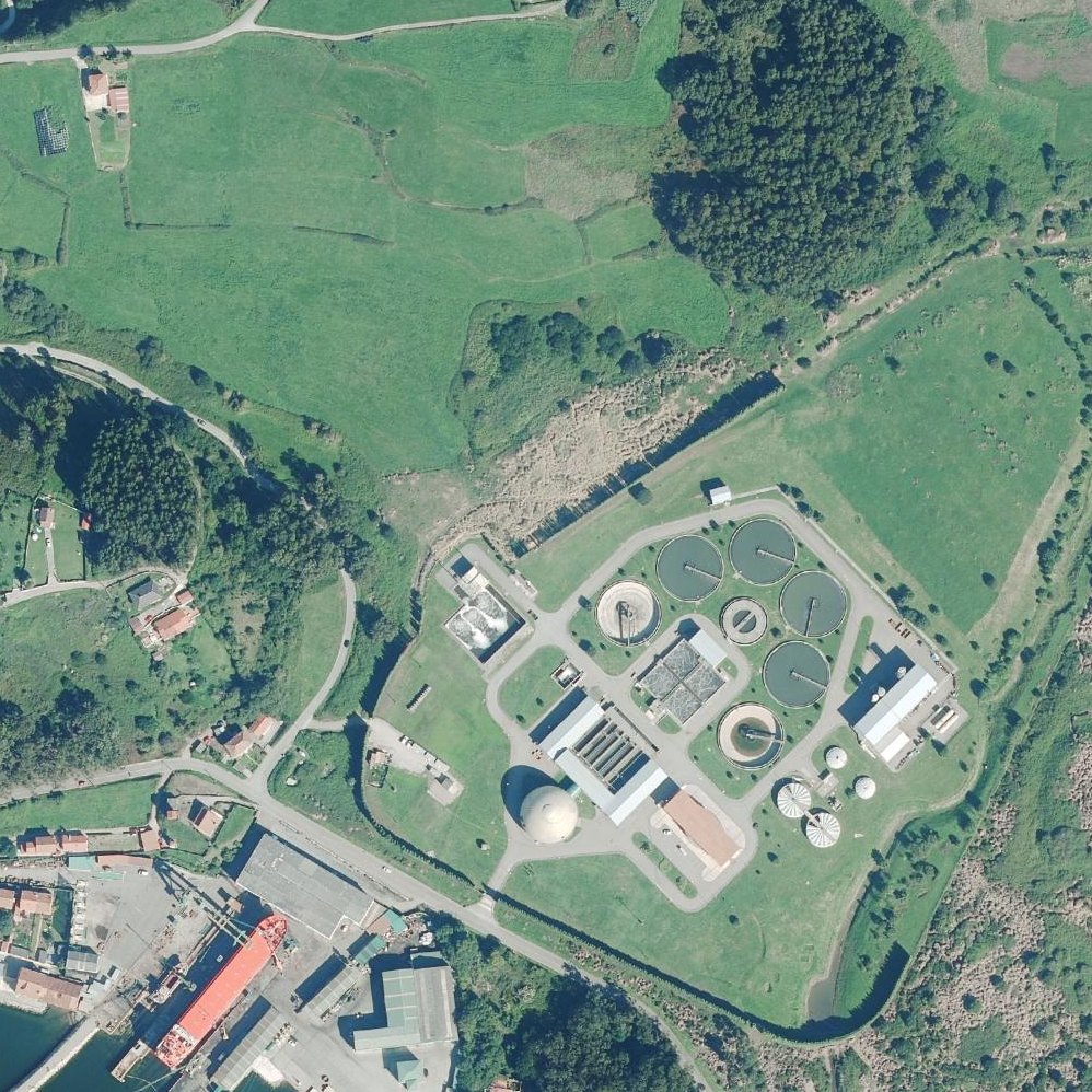 Aerial map of Playa de San Balandrán