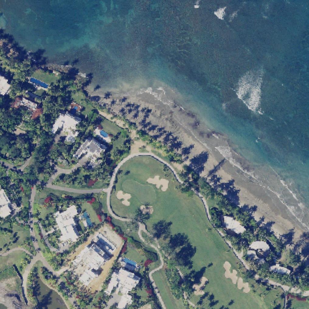 Aerial map of Playa De Sardinera