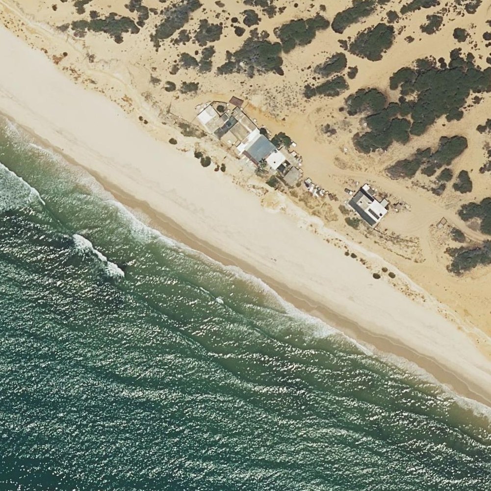 Aerial map of Playa de Torre de la Higuera