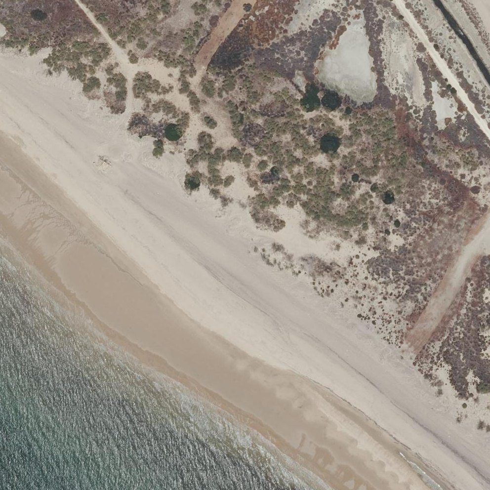 Aerial map of Playa de Urrutia