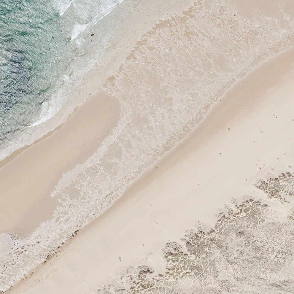 Aerial map of Playa De Valdearenas