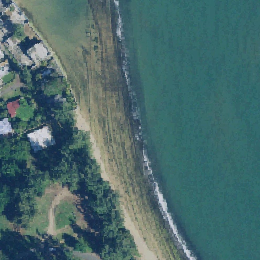Aerial map of Playa De Vega