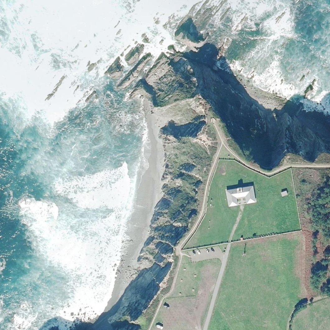 Aerial map of Playa del Cabo