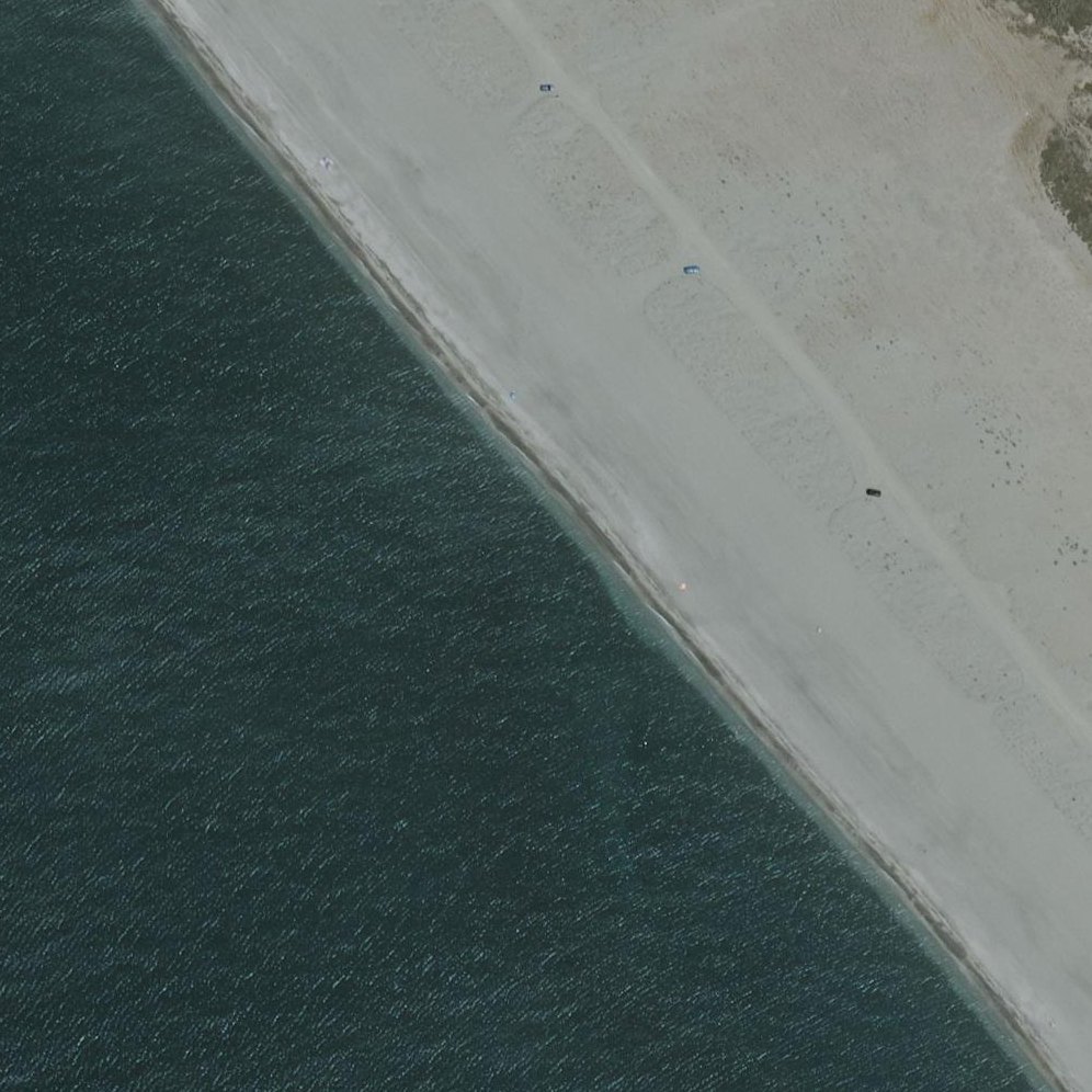 Aerial map of Playa del Charco