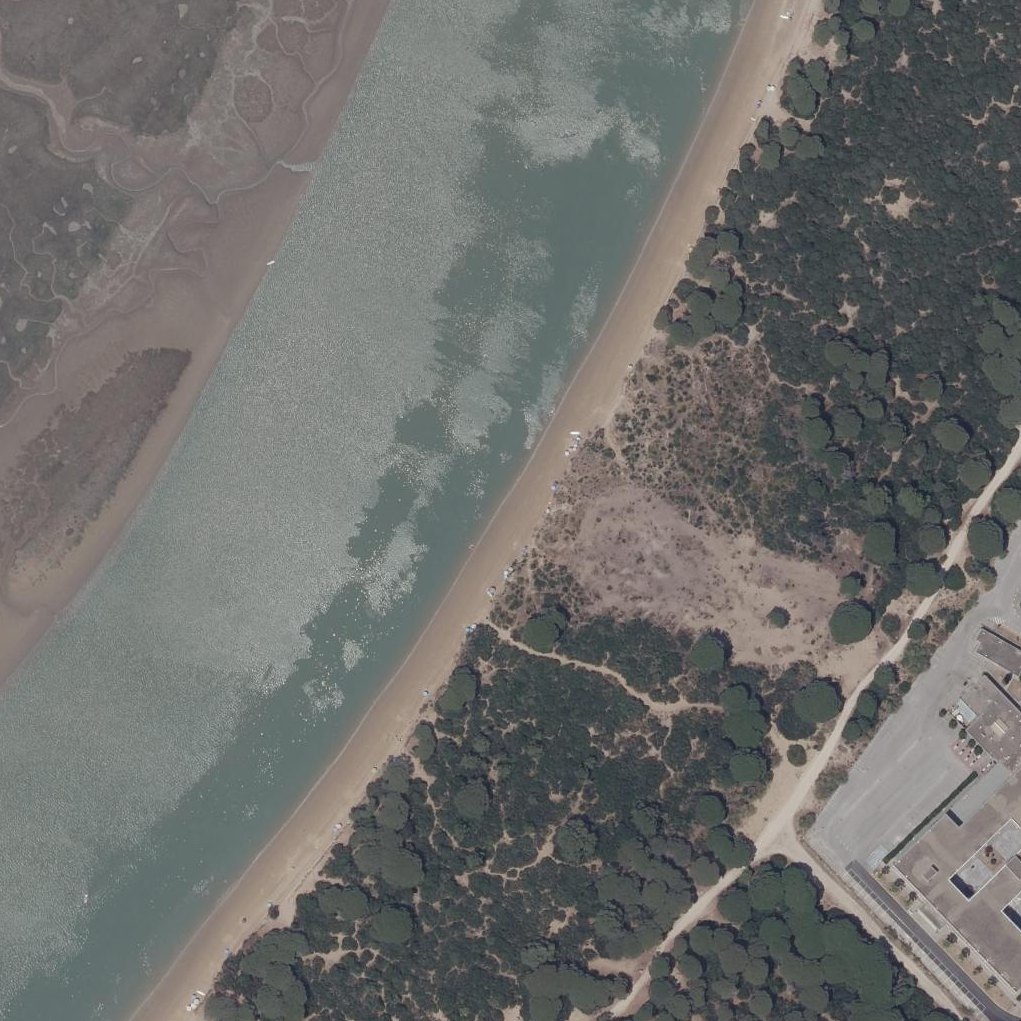 Aerial map of Playa del Conchal