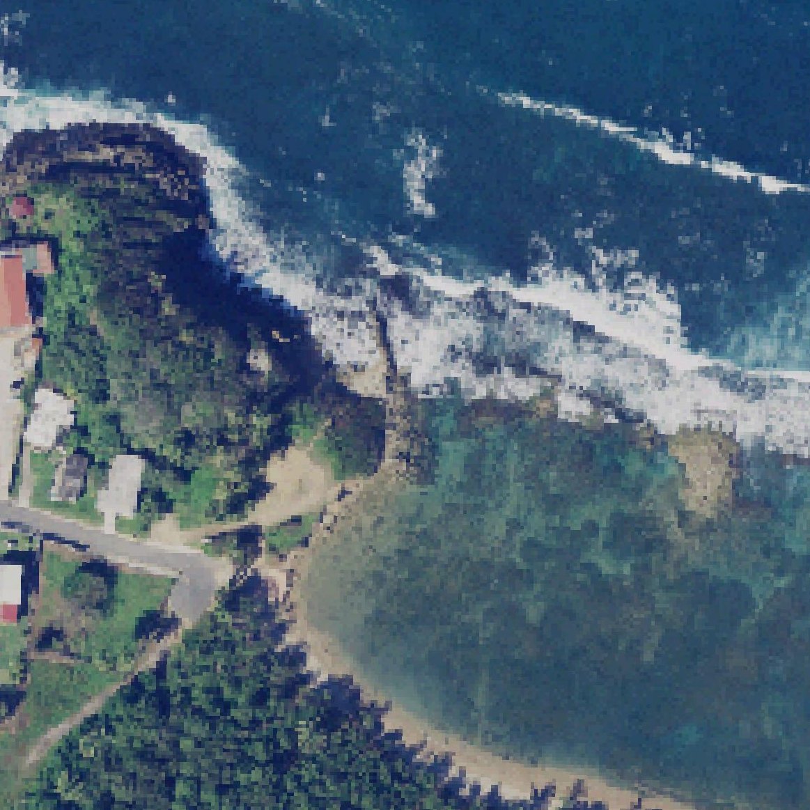 Aerial map of Playa Del Dorado