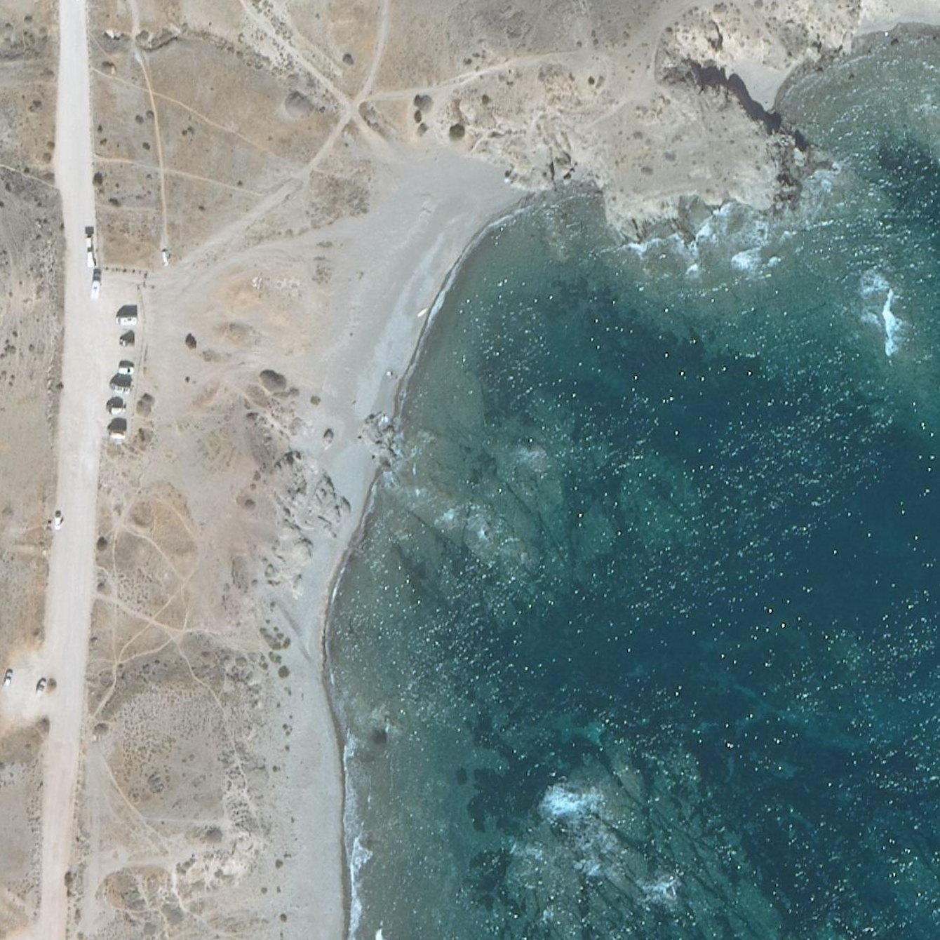 Aerial map of Playa del Embarcadero
