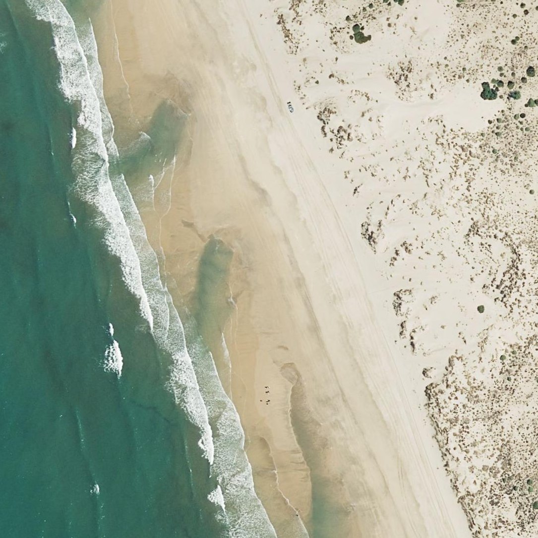 Aerial map of Playa del Inglesito