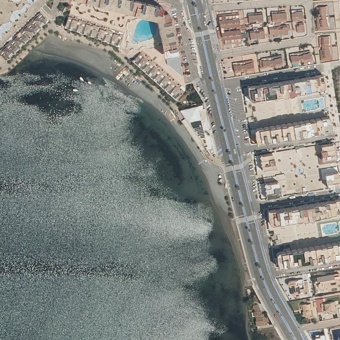 Aerial map of Playa del Pedruchillo