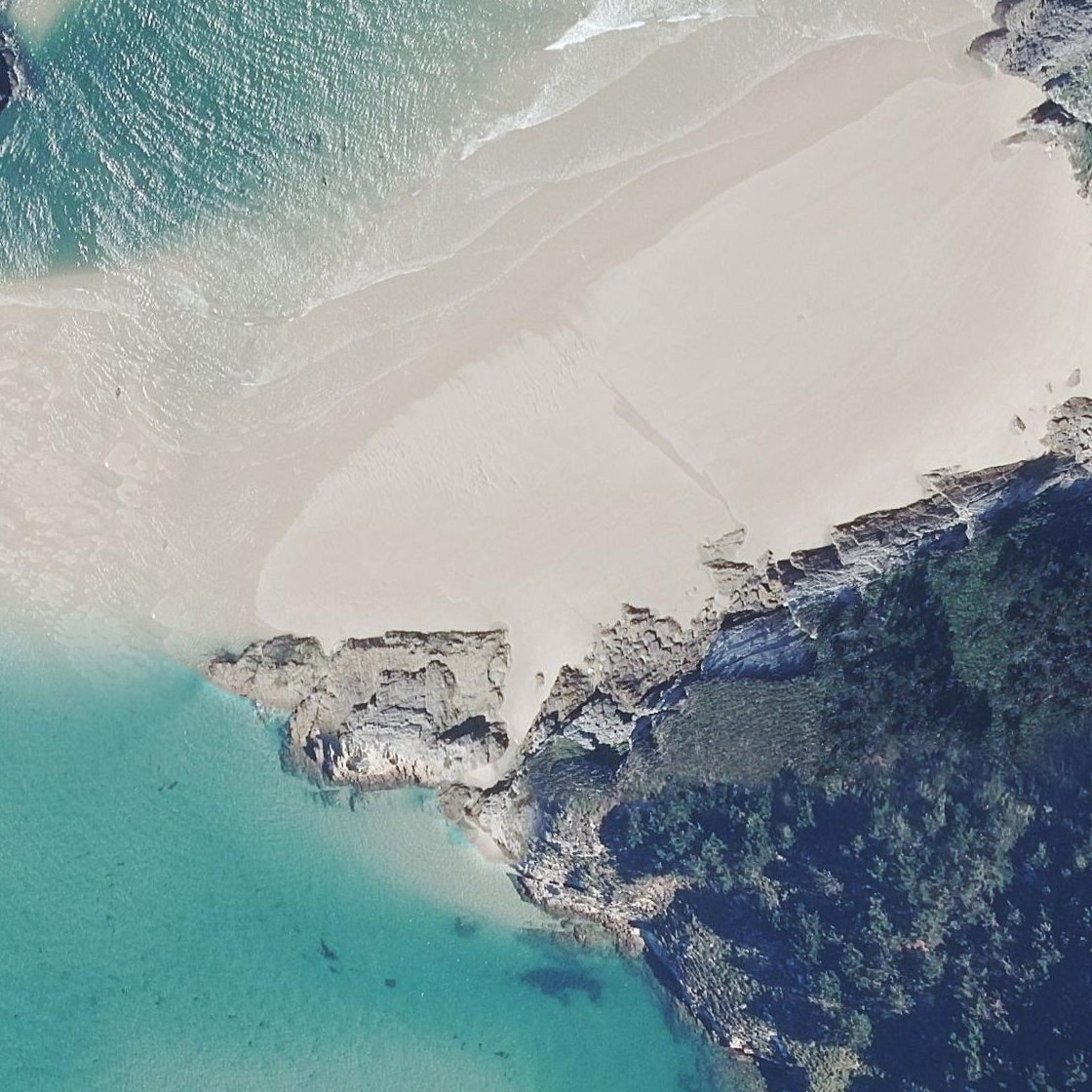 Aerial map of Playa del Sable
