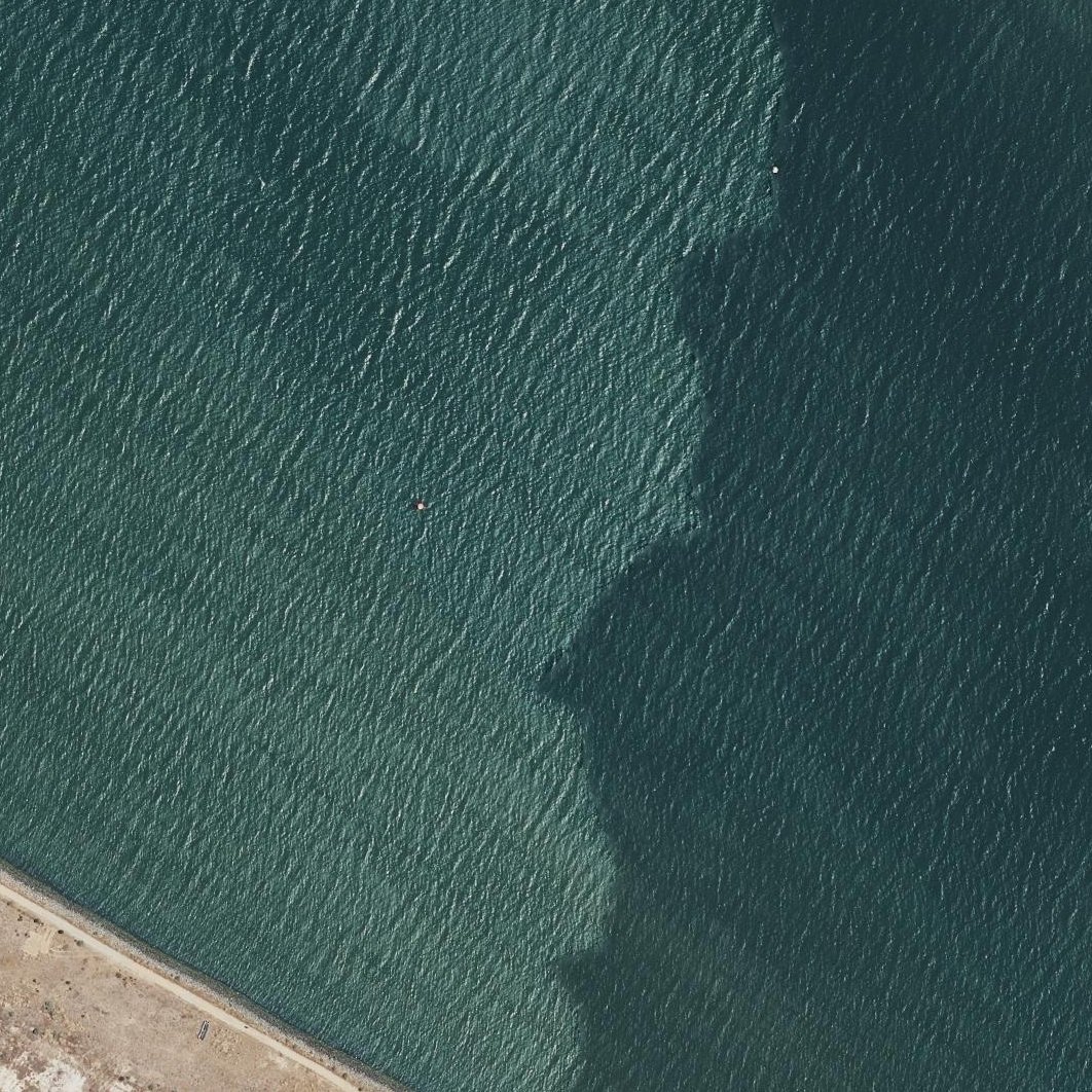 Aerial map of Playa Del Vigía