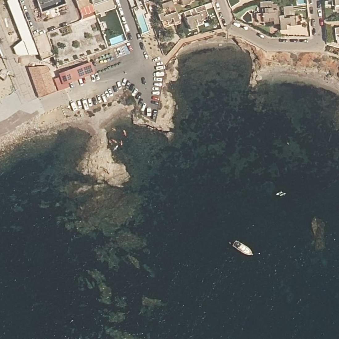 Aerial map of Playa el Salero