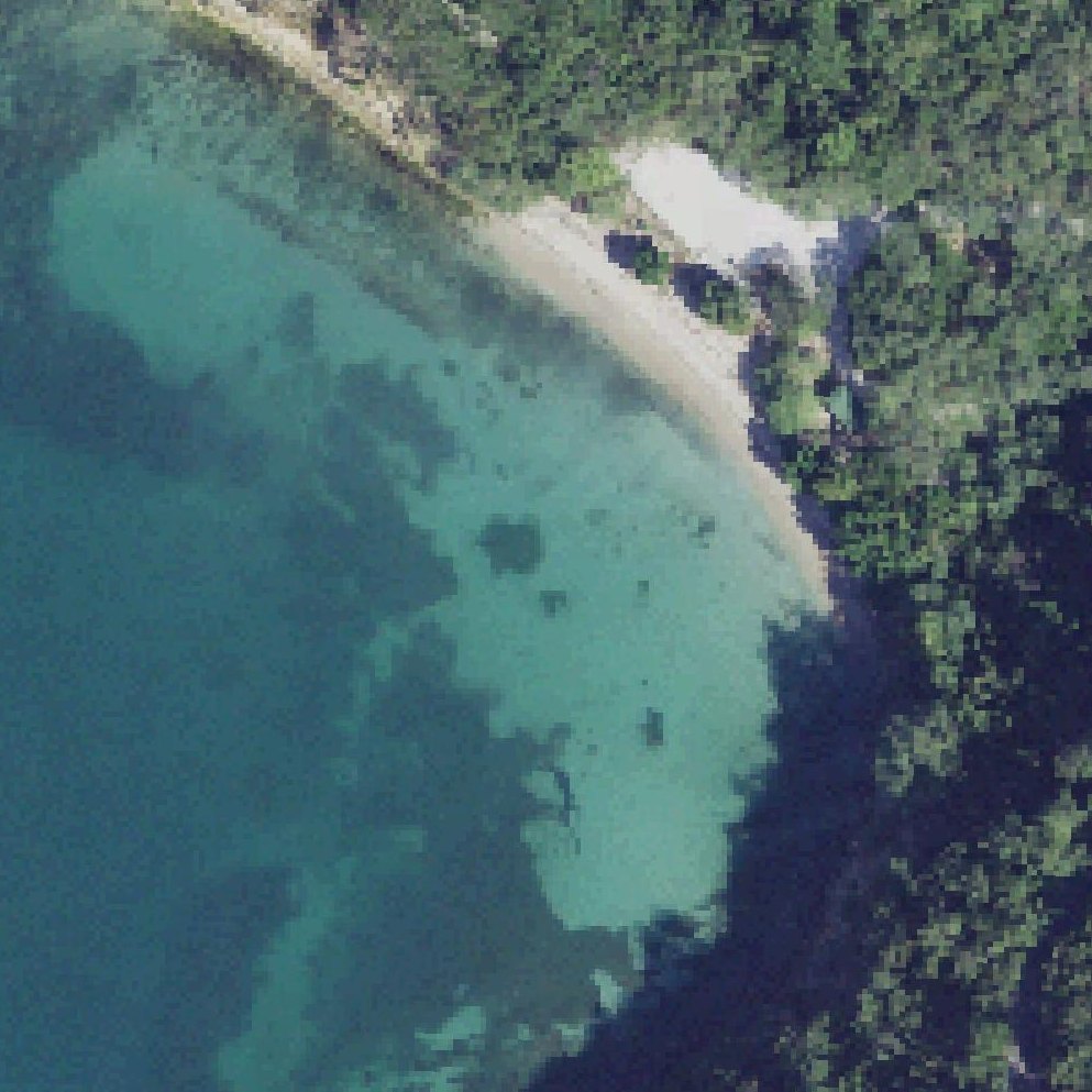 Aerial map of Playa Jaboncillo