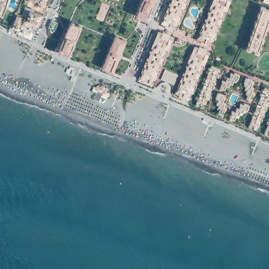 Aerial map of Playa Laguna Beach
