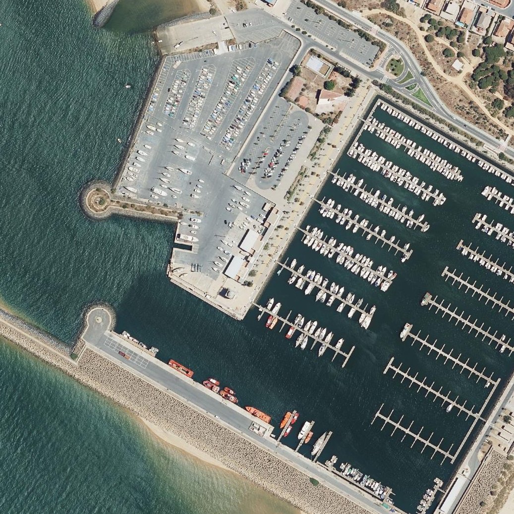 Aerial map of Playa Las Maravillas