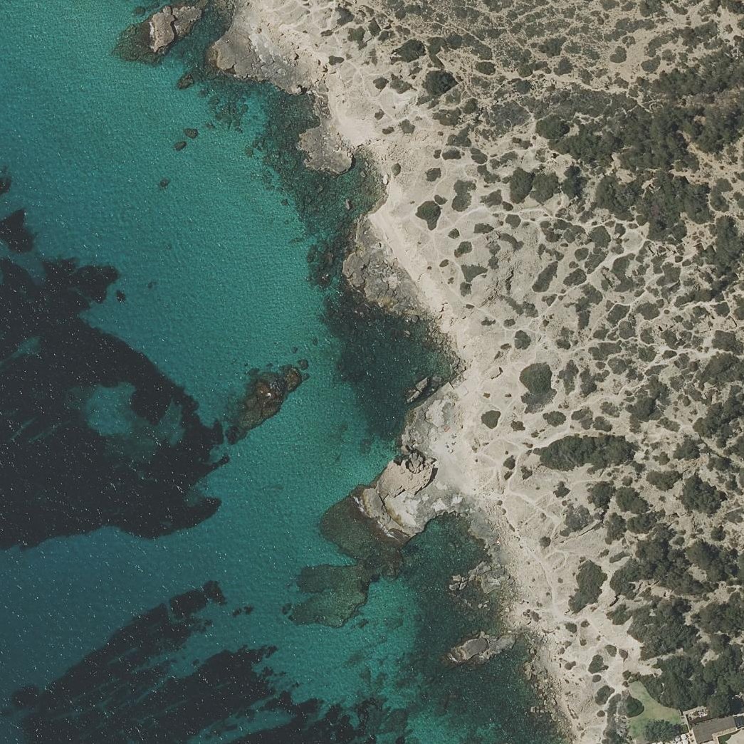 Aerial map of Playa Maioris