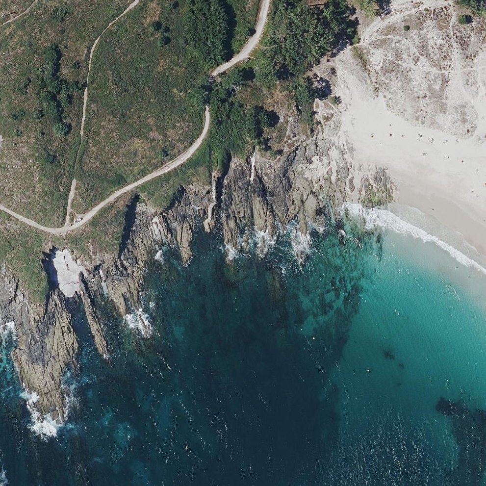 Aerial map of Playa Milide