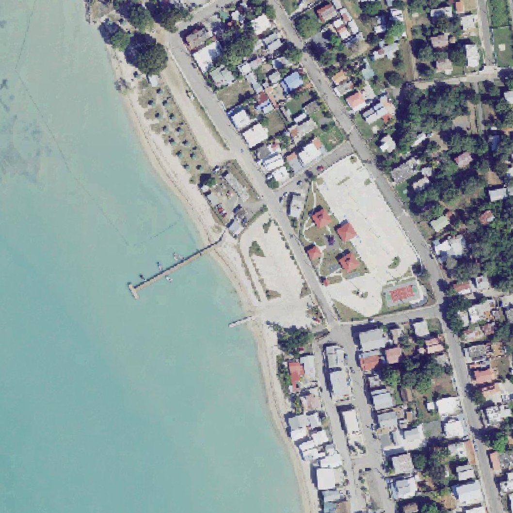Aerial map of Playa Moja Casabe
