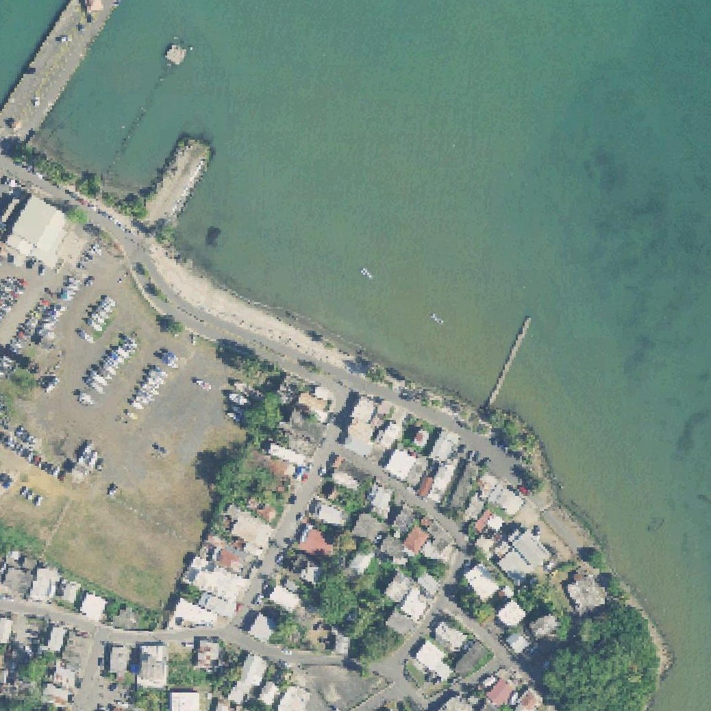 Aerial map of Playa Puerto Real