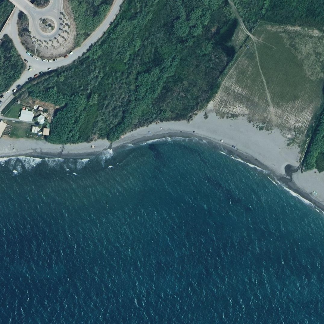 Aerial map of Playa Punta del Rio