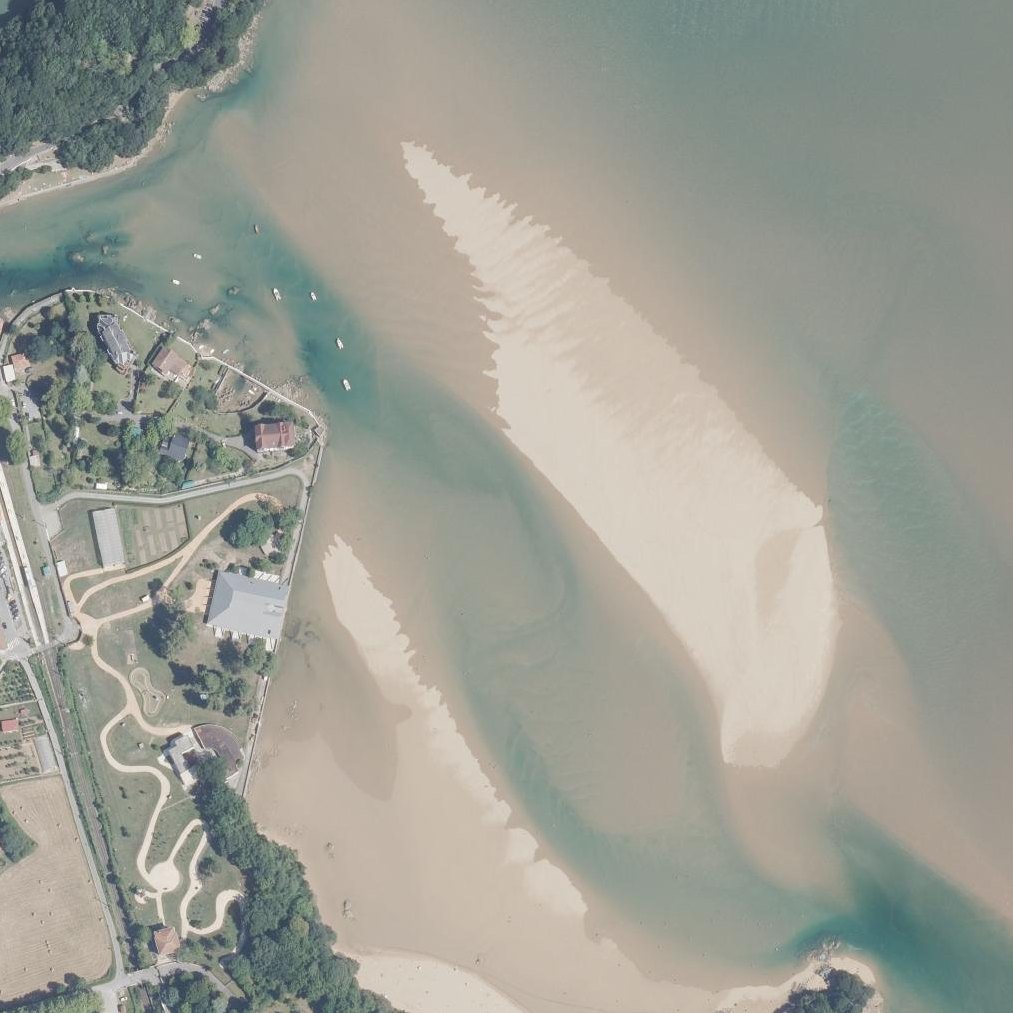 Aerial map of Playa San Antonio