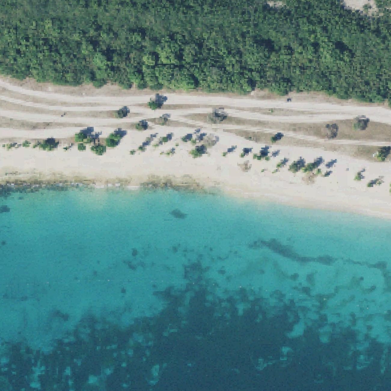 Aerial map of Playa Sun Bay