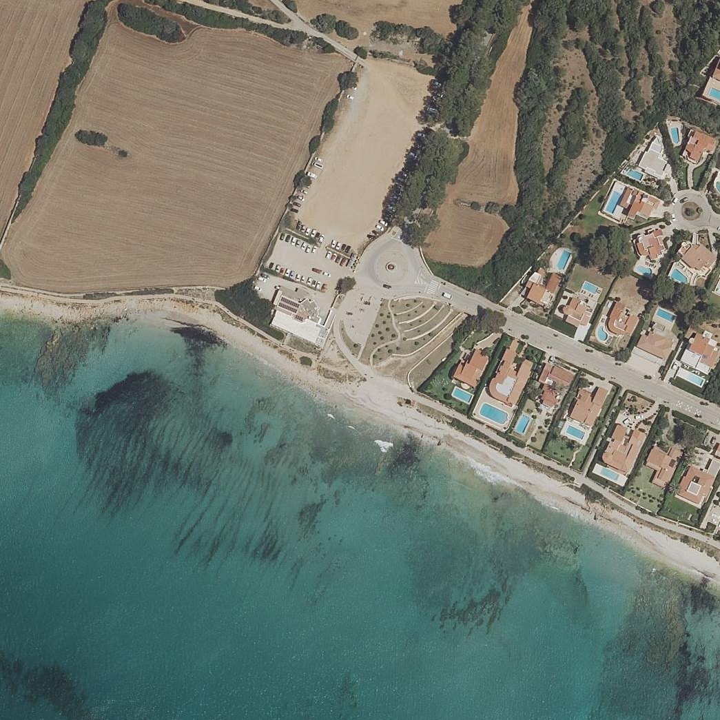 Aerial map of Playa Talis