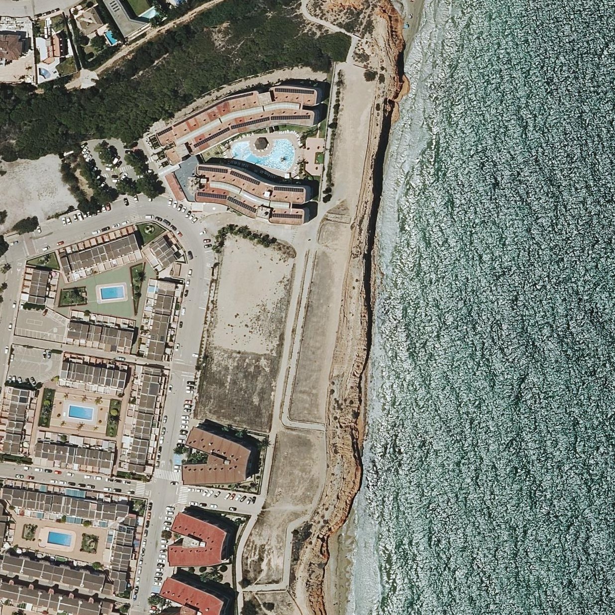 Aerial map of Playa Urb Mil Palmeras