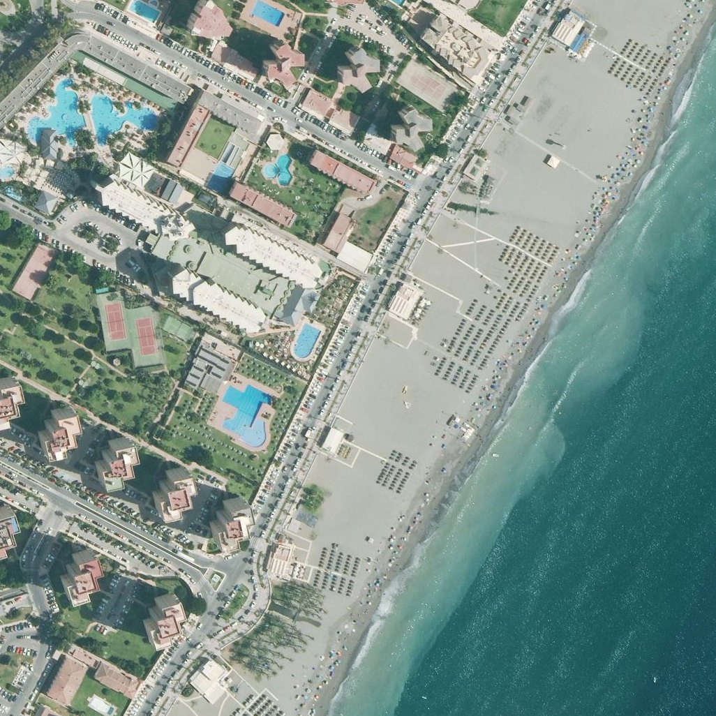 Aerial map of Playamar
