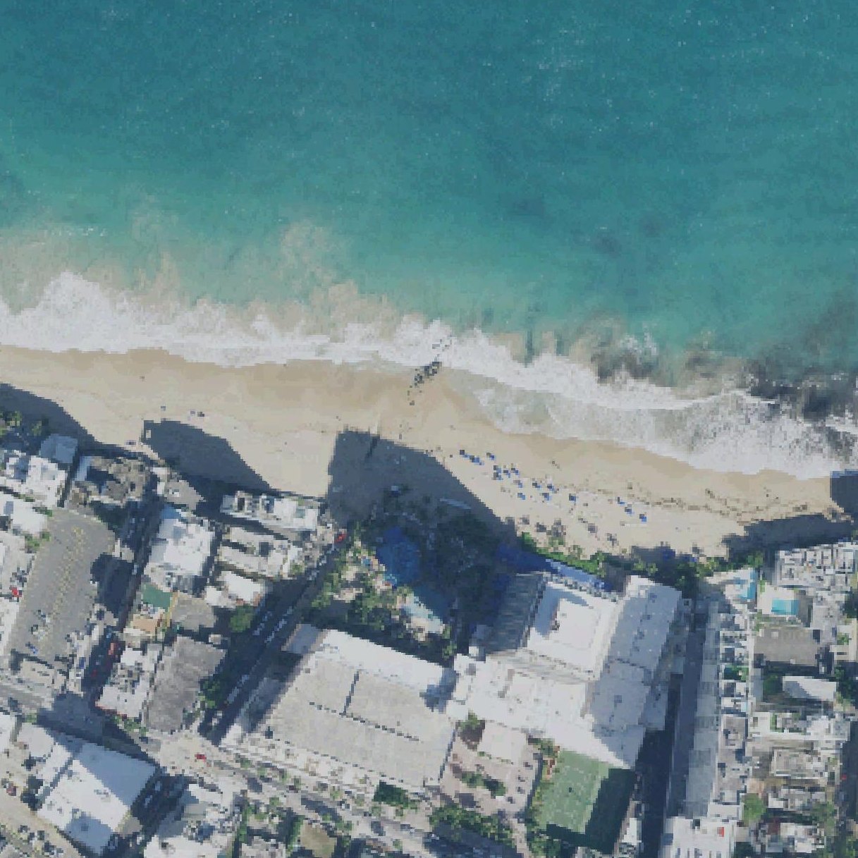 Aerial map of Playita del Condado