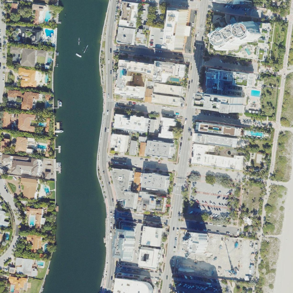 Aerial map of Playita