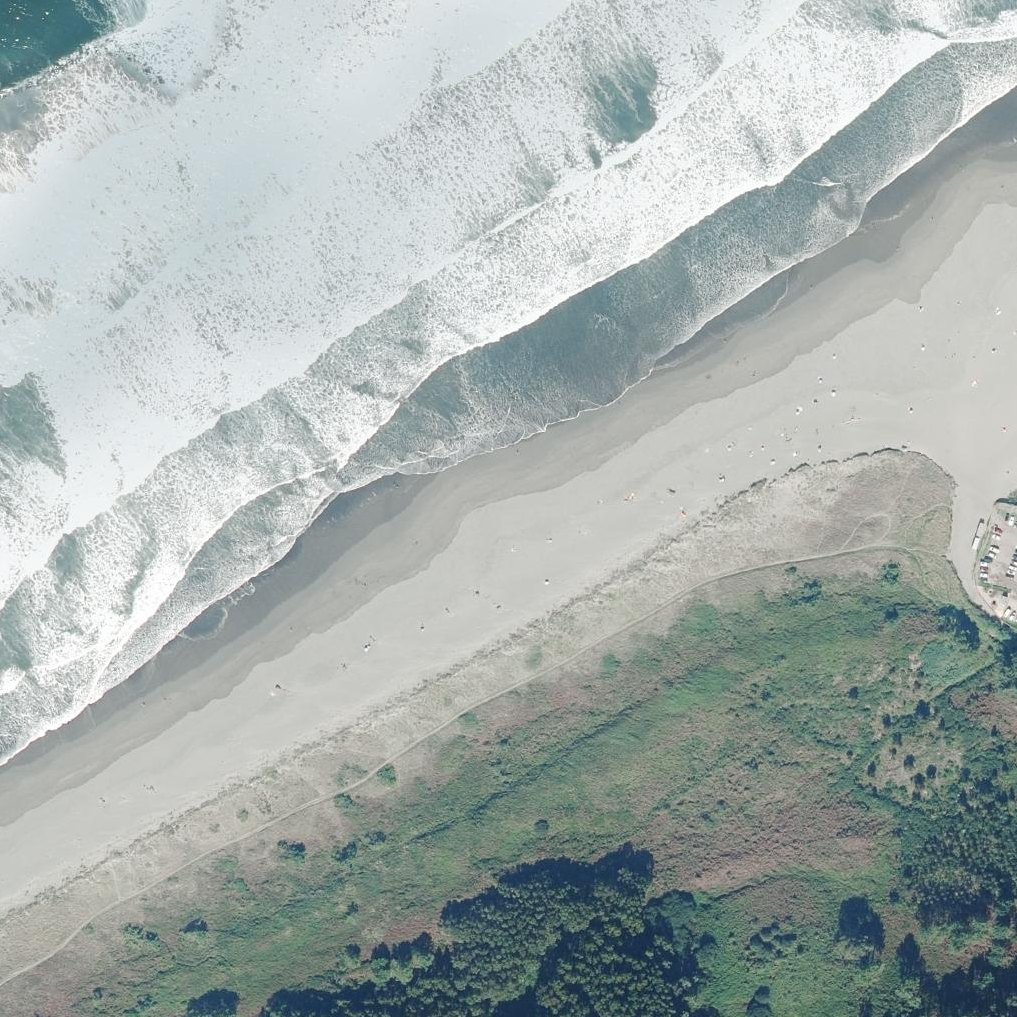 Aerial map of Playon de Bayas