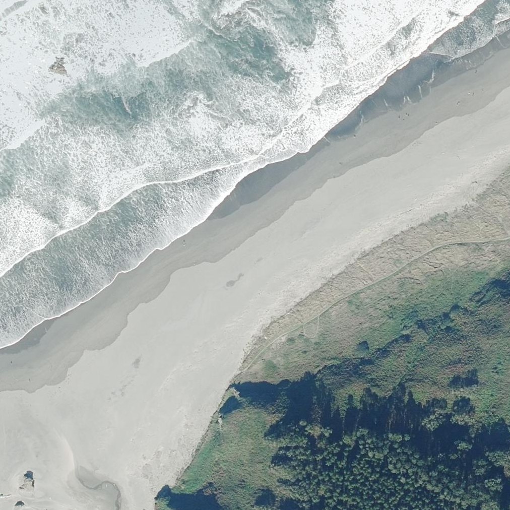 Aerial map of Playón de Bayas O el Sablón