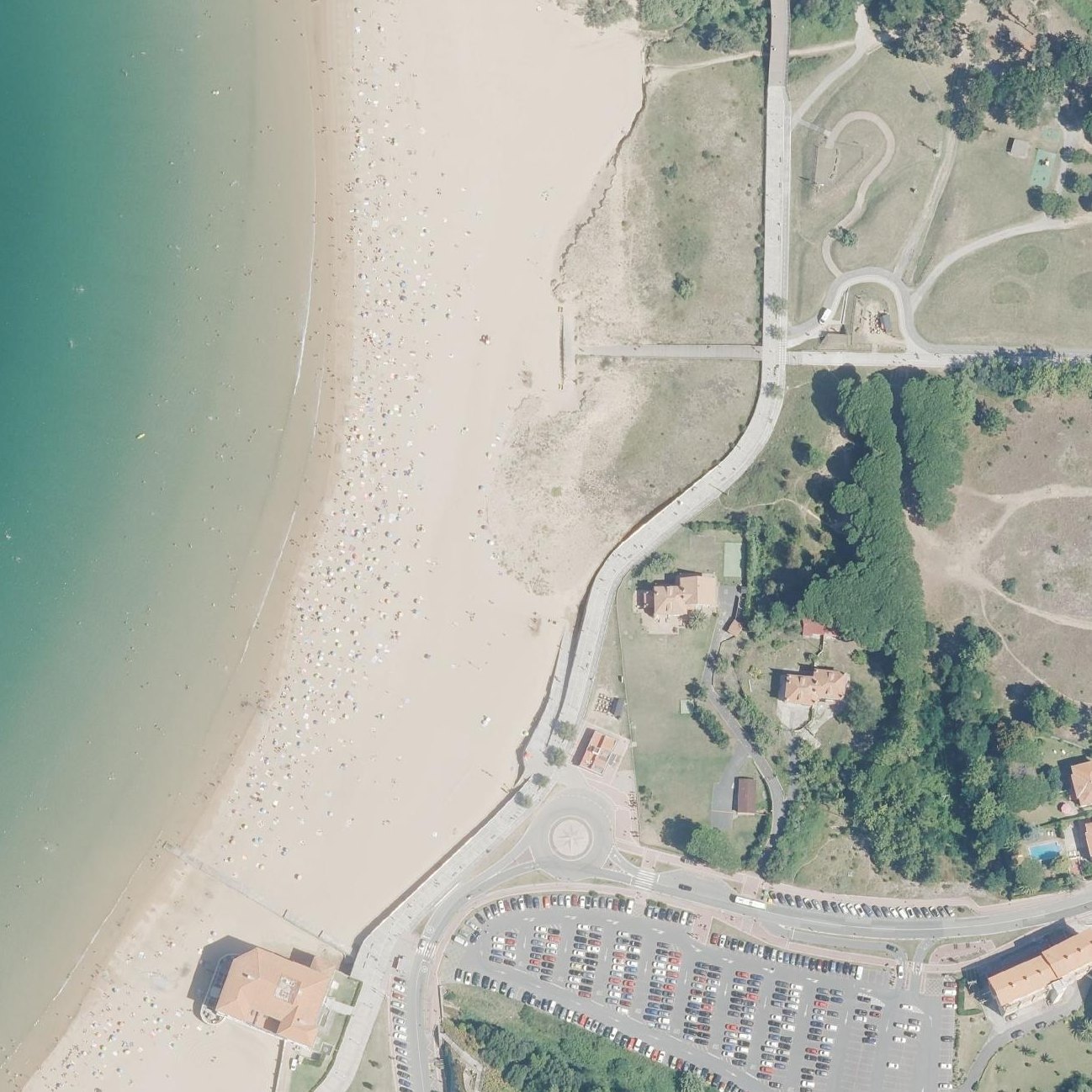 Aerial map of Plentzia