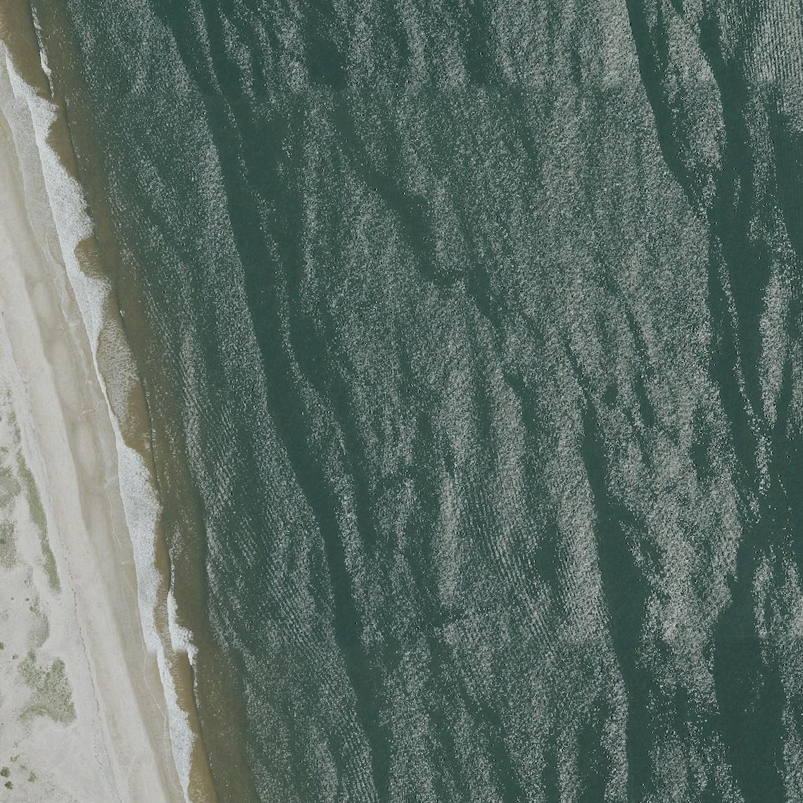 Aerial map of Plum Island Beach