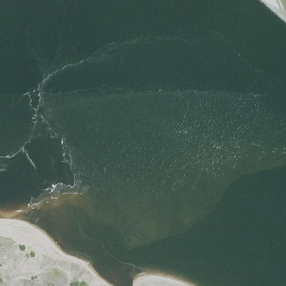 Aerial map of Plum Island Beach