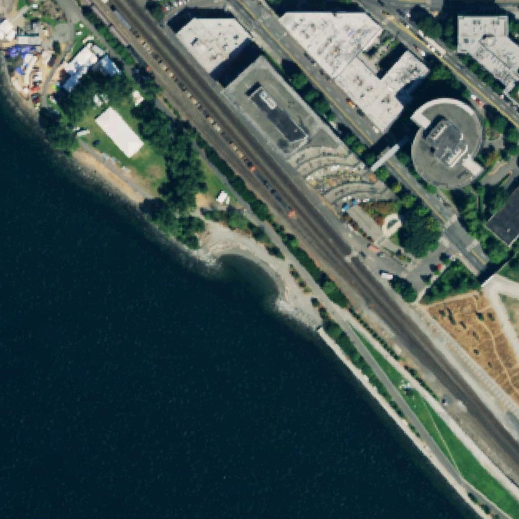 Aerial map of Pocket Beach